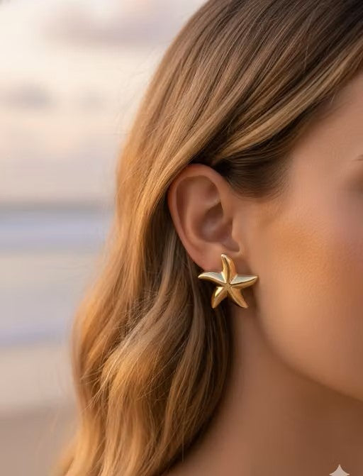 Soleil Starfish Studs
