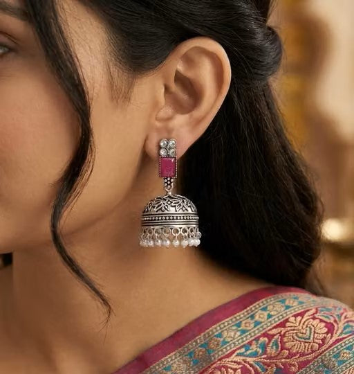 Rangrez Jhumka Earrings