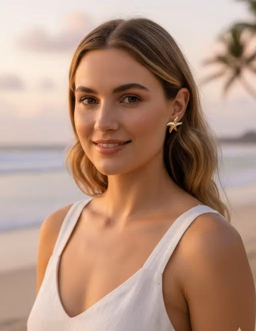 Soleil Starfish Studs