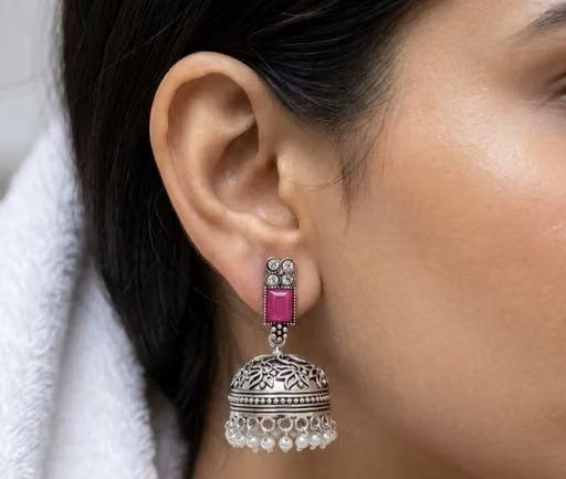 Rangrez Jhumka Earrings