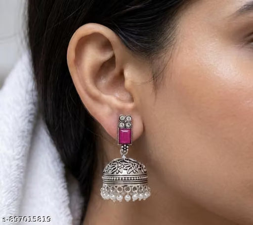 Rangrez Jhumka Earrings