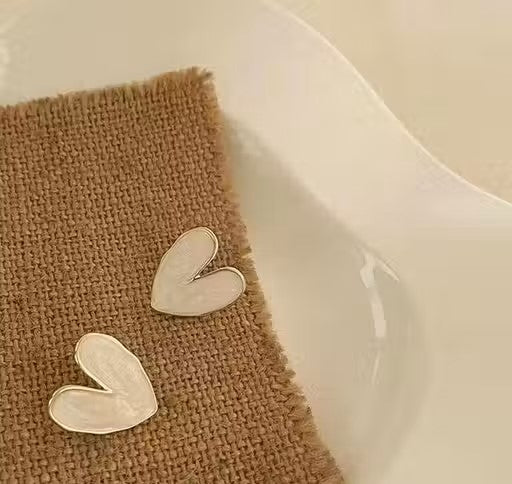 Amour Heart Studs